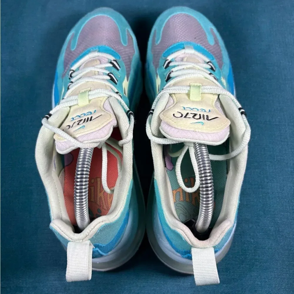 Size 7.5Men/9Women - Nike Air Max React 270 multicolor shoes